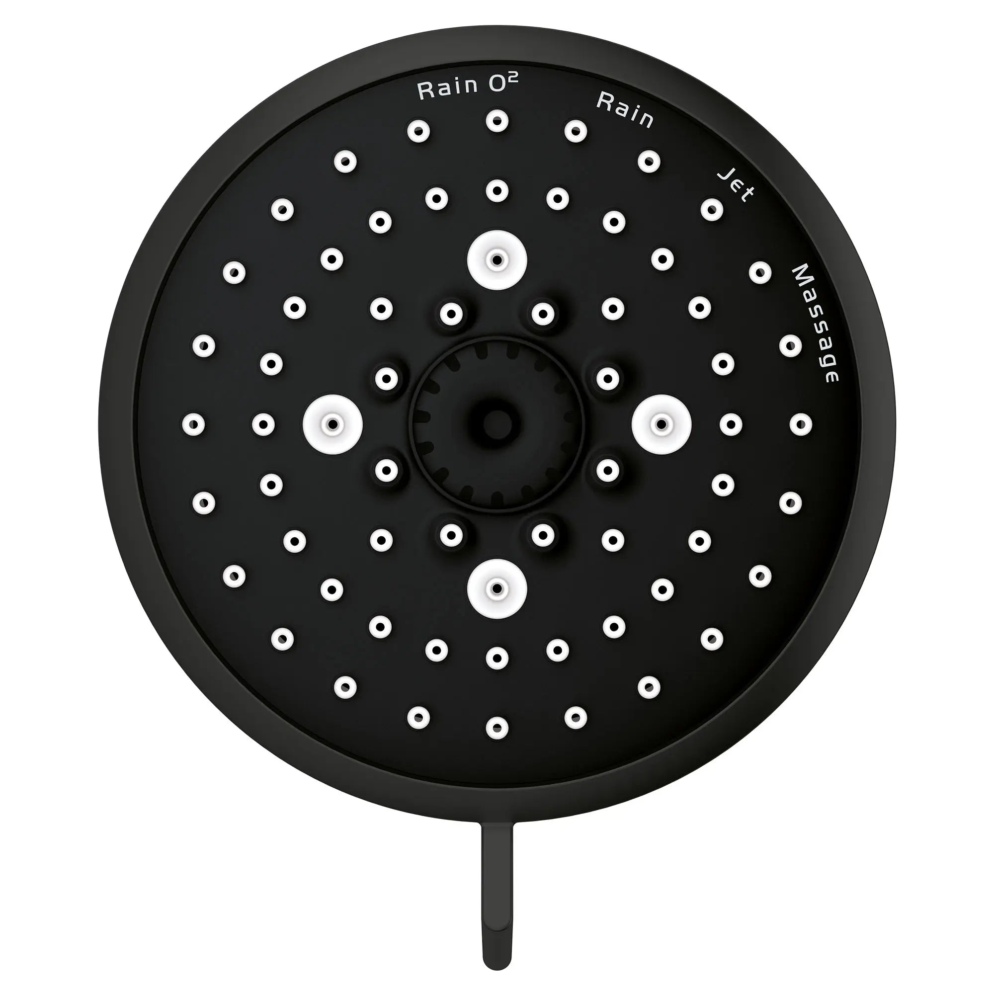 Pomme de douche 100, 4 po - 4 jets, 6,6 L/min (1,75 gpm) // NOIR MAT // 50447_260432431_5_0_CDNwebp.webp