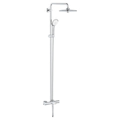 [26177002] 260 Thermostatic Tub/Shower System, 1.75 gpm (6.6 L/min) - GROHE StarLight Chrome