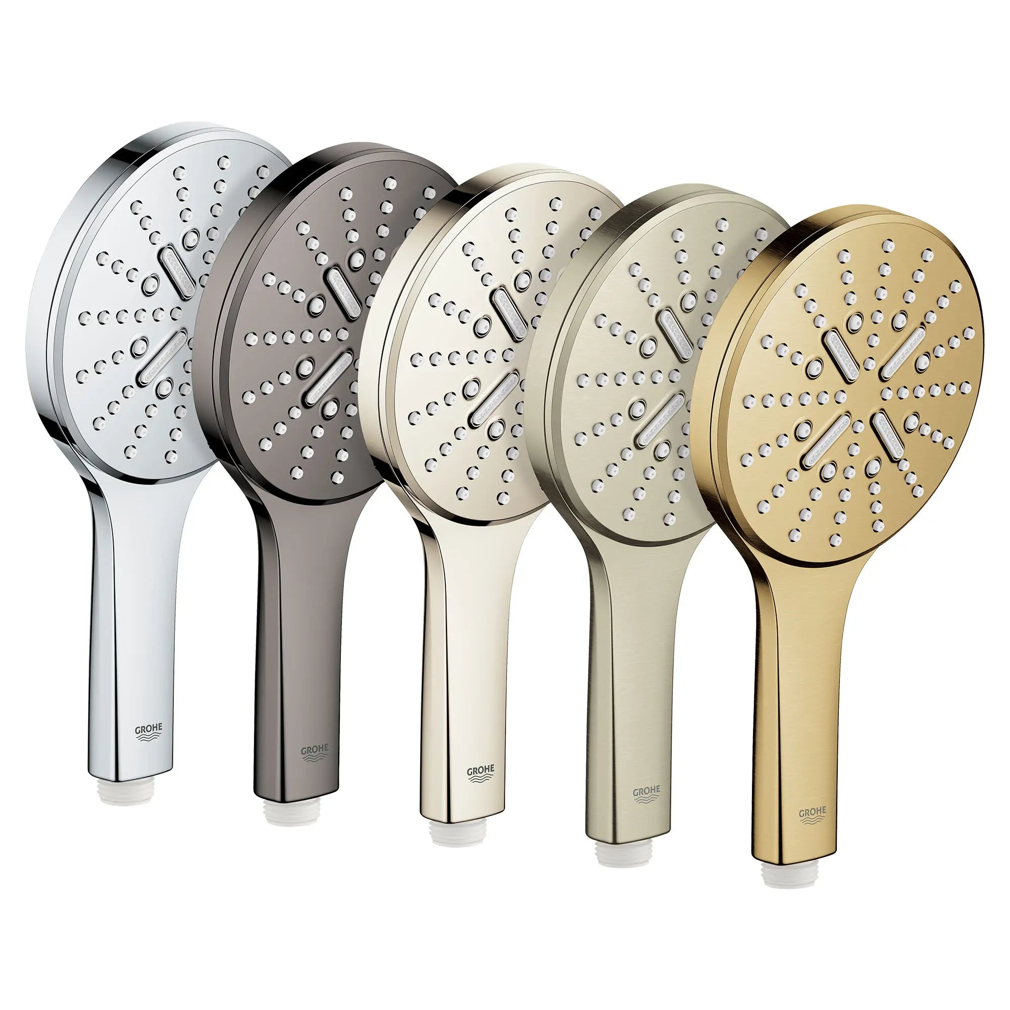 Douchette - 3 jets d’aspersion, 6,6 L/min (1,75 gpm) // NICKEL POLI  INFINITYFINISH // 50607_26545000_26545A00_26545BE0_26545EN0_26545GN0_0_CDNwebp.webp