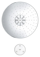 [26644000] Shower Head with Remote, 12" - 2 Sprays, 1.75 GPM (6.6 L/min) - GROHE StarLight Chrome