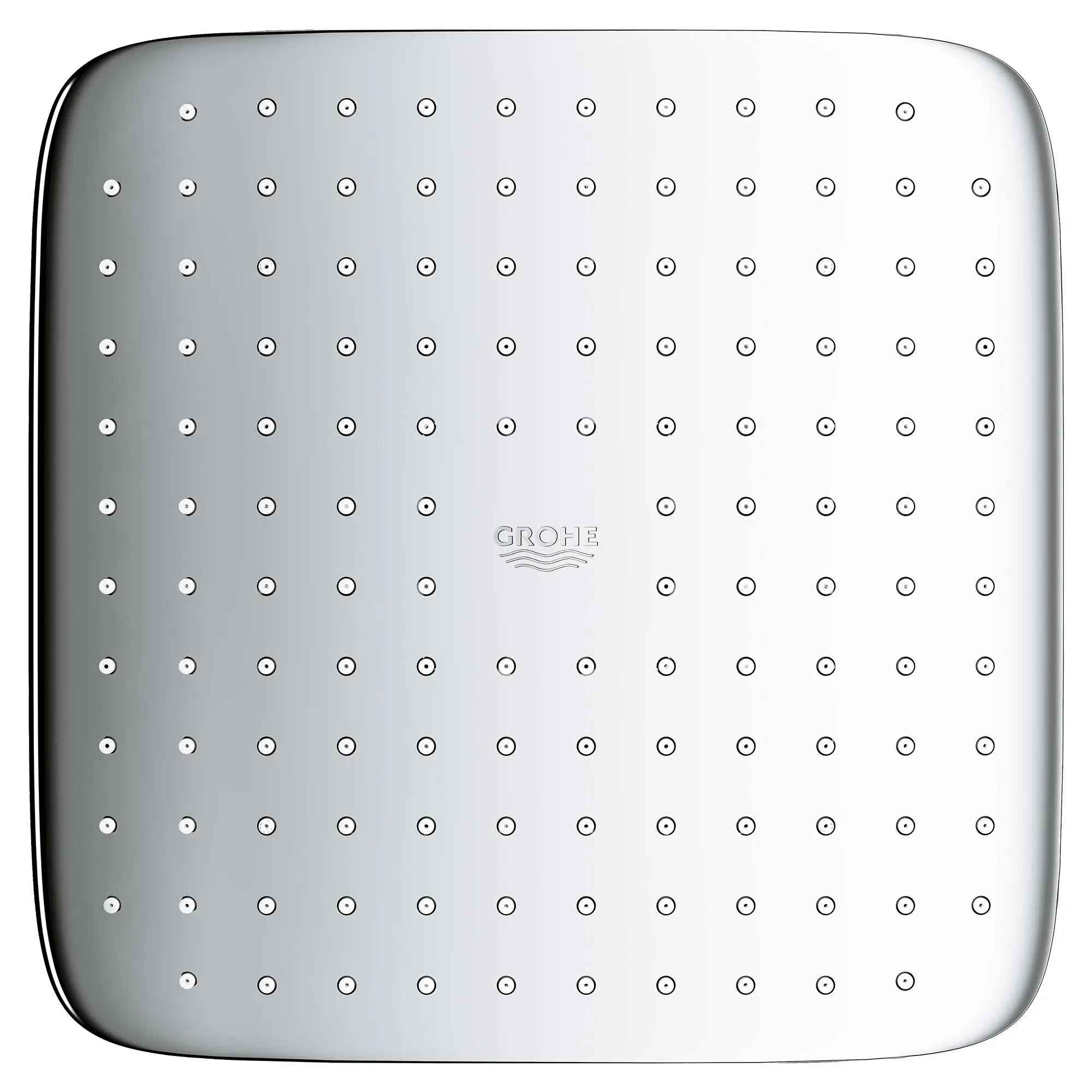 Pomme de douche à effet pluie 250, 9-7?8 po - 1 jet, 1,75 gpm // CHROME STARLIGHT GROHE // 51019_26718000_2_0_CDNwebp.webp