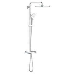 [26726000] 310 CoolTouch Thermostatic Shower System, 1.75 gpm (6.6 L/min) - GROHE StarLight Chrome