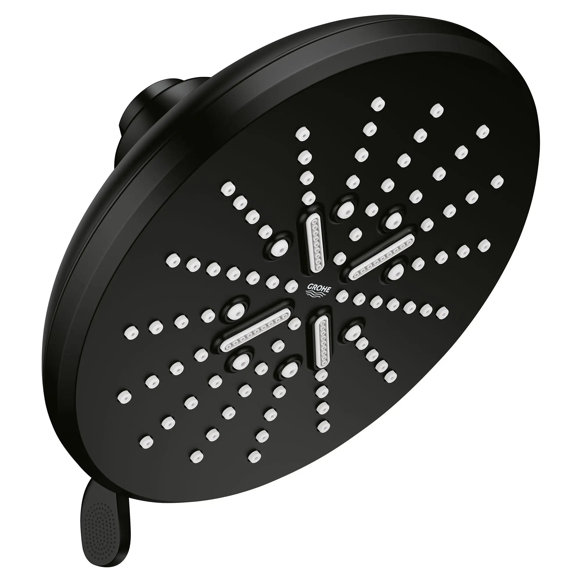 Pomme de douche de  6-½ po - 3 jets, 1,75 gpm // NOIR MAT // 51138_267892430_0_CDNwebp.webp