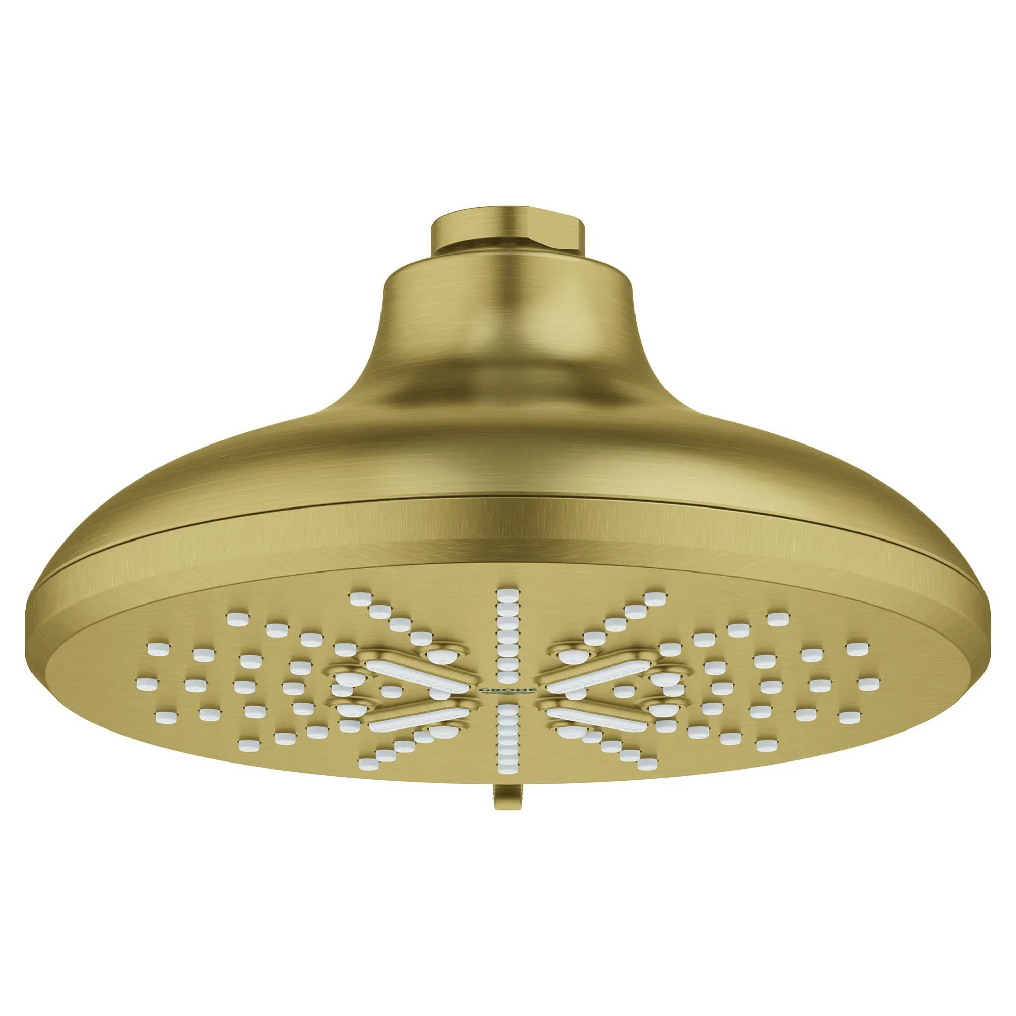 Pomme de douche de  6-½ po - 3 jets, 1,75 gpm // AUBE FRAÎCHE BROSSÉ // 51173_26789GN0_1_0_CDNwebp.webp