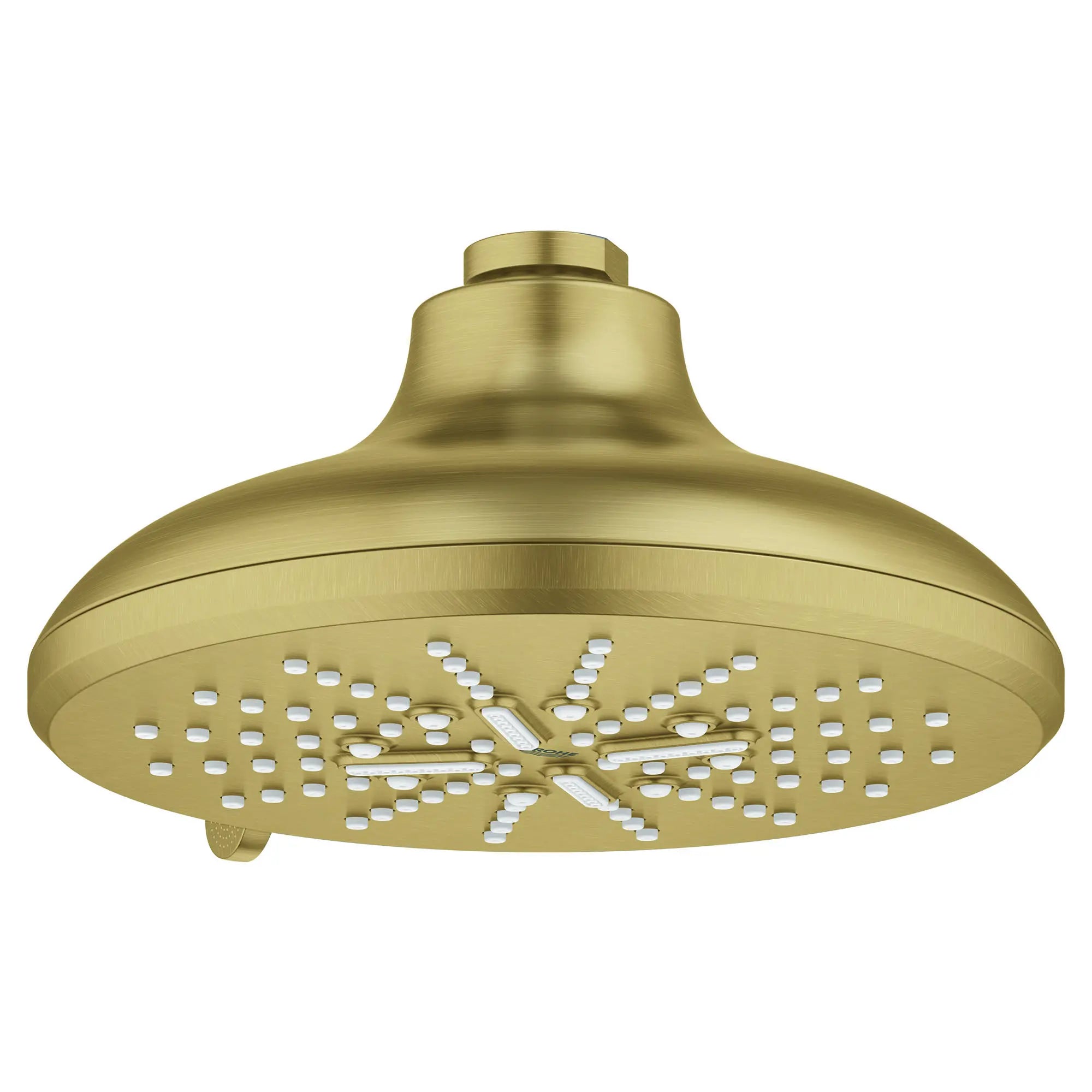 Pomme de douche de  6-½ po - 3 jets, 1,75 gpm // AUBE FRAÎCHE BROSSÉ // 51176_26789GN0_2_0_CDNwebp.webp