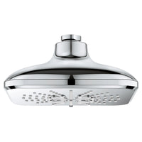 [26797000] Shower Head, 6-1/2" - 3 Sprays, 1.75 GPM (6.6 L/min) - GROHE StarLight Chrome