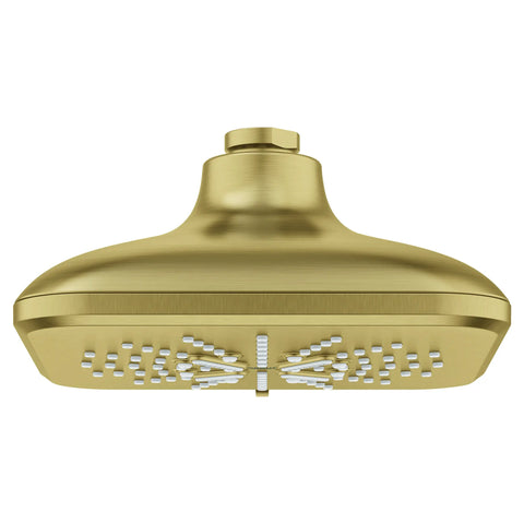 Pomme de douche de  6½ po - 3 jets, 6,6 L/min (1,75 gpm) - Aube fraîche brossé