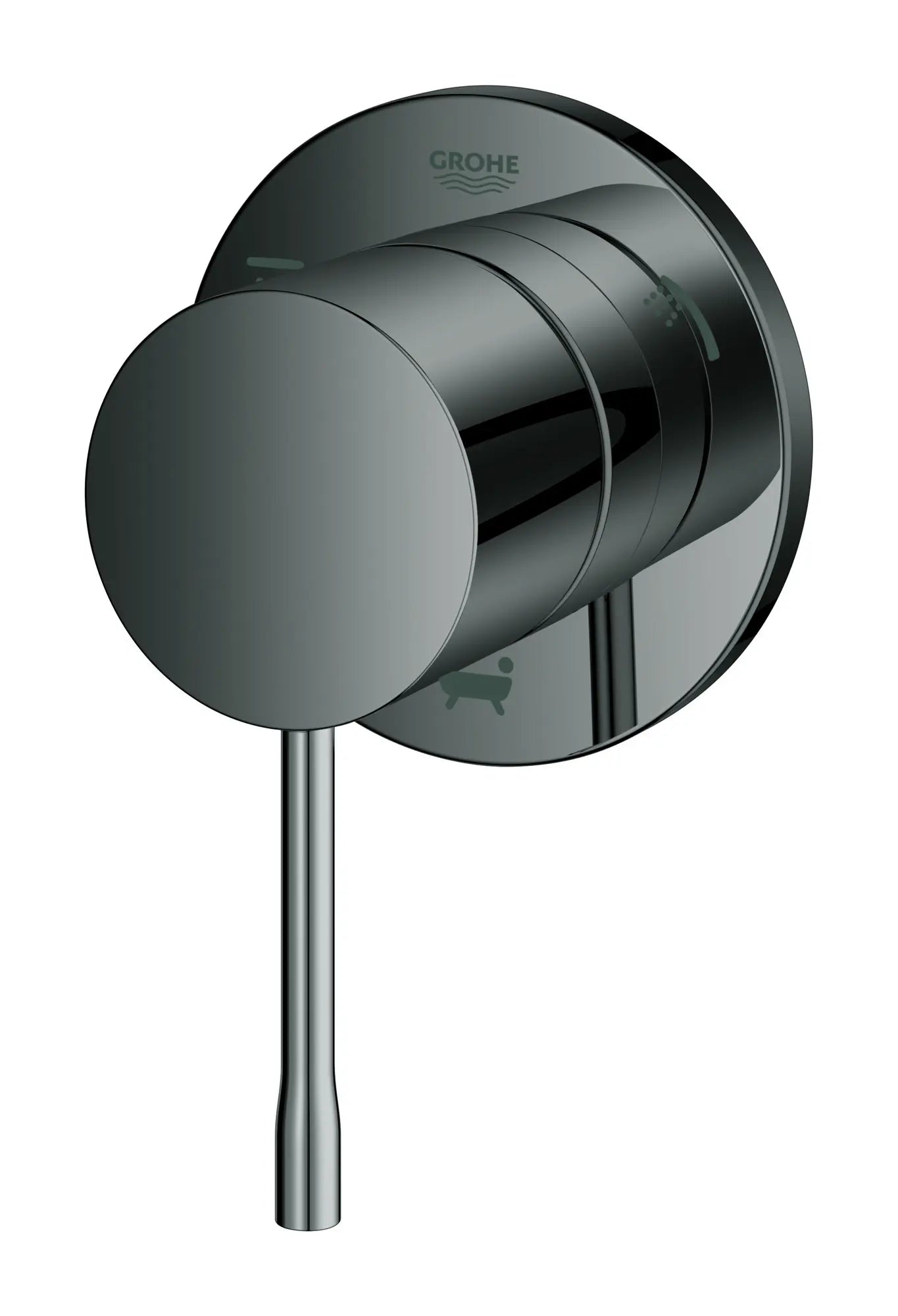 Essence Garniture d’inverseur à trois voies (pomme de douche / douchette / bec de bain) // NICKEL POLI  INFINITYFINISH // 52340_29203A01_2_0_CDNwebp.webp