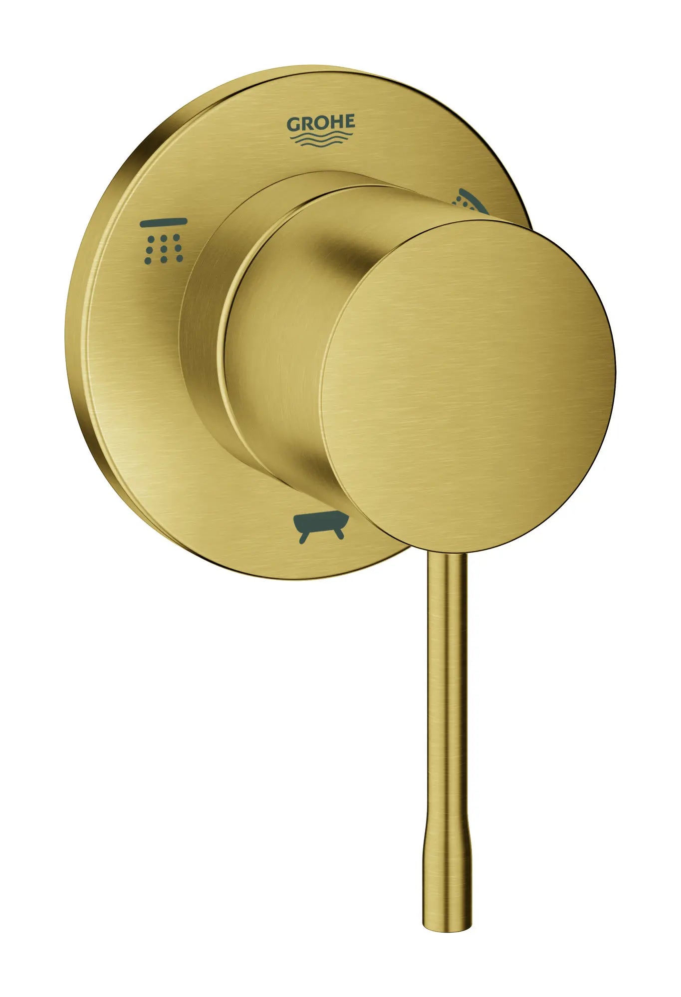 Essence Garniture d’inverseur à trois voies (pomme de douche / douchette / bec de bain) // AUBE FRAÎCHE BROSSÉ // 52356_29203GN1_1_0_CDNwebp.webp