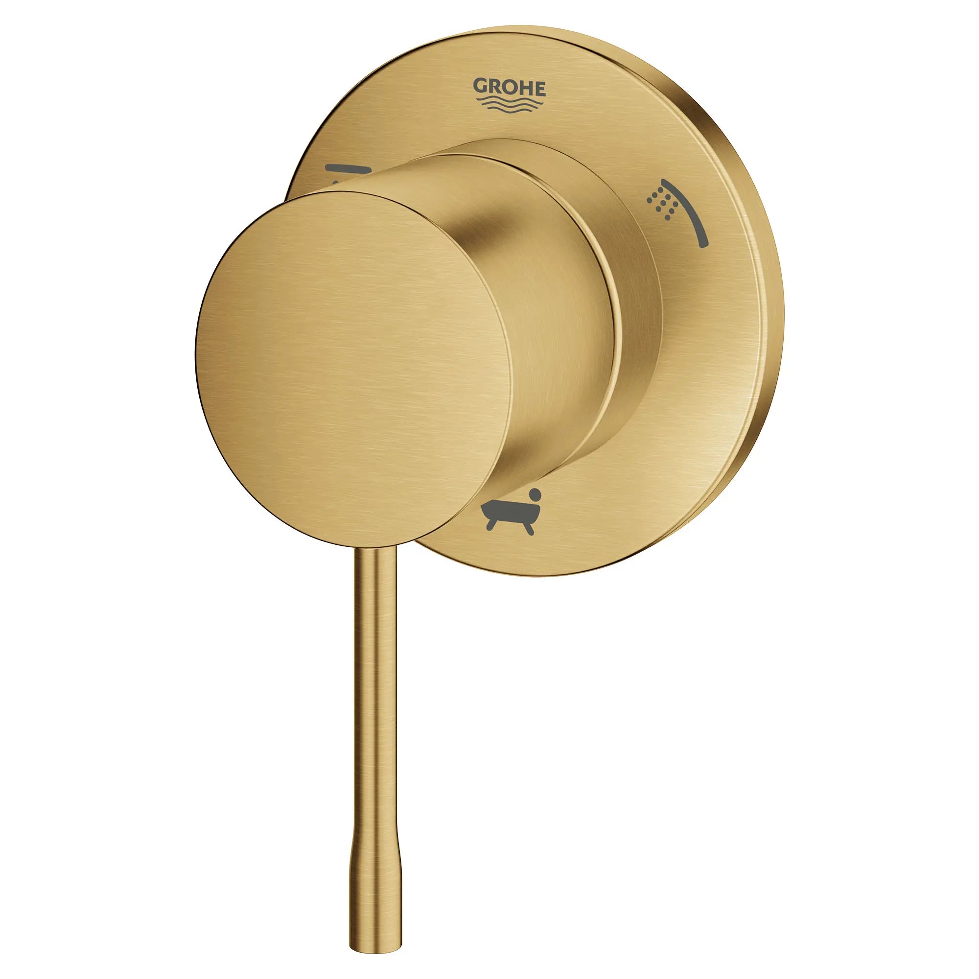 Essence Garniture d’inverseur à trois voies (pomme de douche / douchette / bec de bain) // AUBE FRAÎCHE BROSSÉ // 52358_29203GN1_2_0_CDNwebp.webp