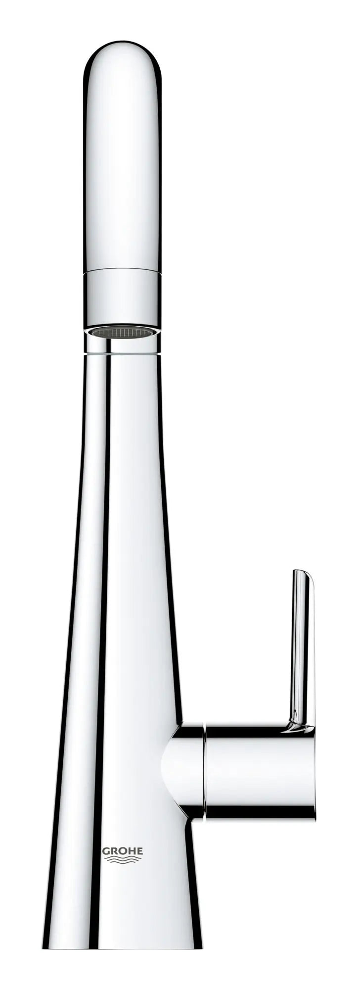 Robinet eau froide seulement à une poignée (pour breuvage) avec filtration 6,6 L/min (1,75 gpm) // CHROME STARLIGHT GROHE // 52991_30026002_1_CDNwebp.webp