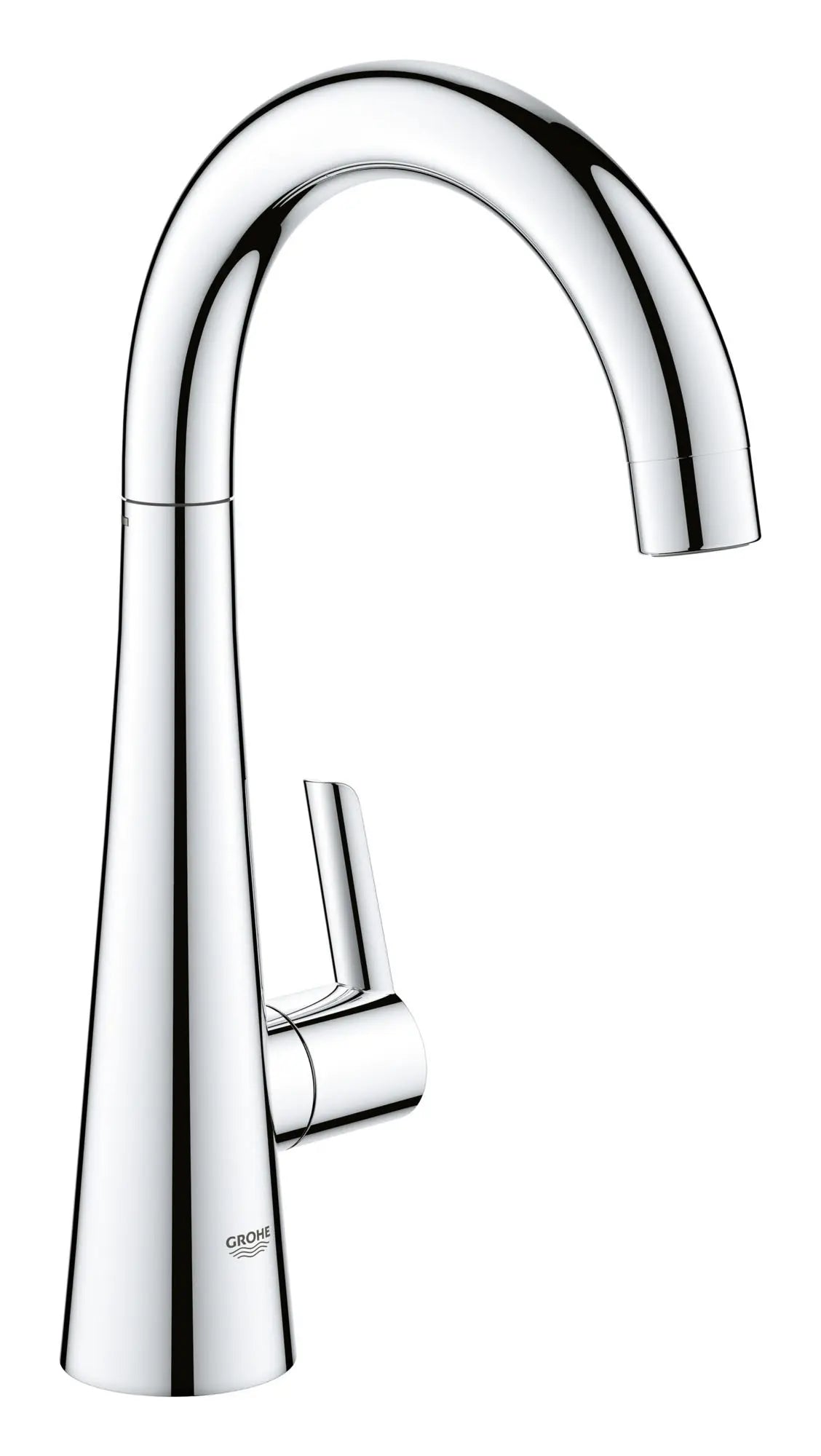 Robinet eau froide seulement à une poignée (pour breuvage) avec filtration 6,6 L/min (1,75 gpm) // CHROME STARLIGHT GROHE // 52994_30026002_1_1_CDNwebp.webp