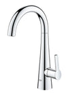 [30026002] GROHE Zedra Single-Handle Beverage Faucet (Cold Water Only) with Filtration 1.75 GPM (6.6 L/min) - GROHE StarLight Chrome