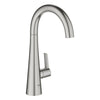 [30026DC2] GROHE Zedra Single-Handle Beverage Faucet (Cold Water Only) with Filtration 1.75 GPM (6.6 L/min) - GROHE StarLight Chrome
