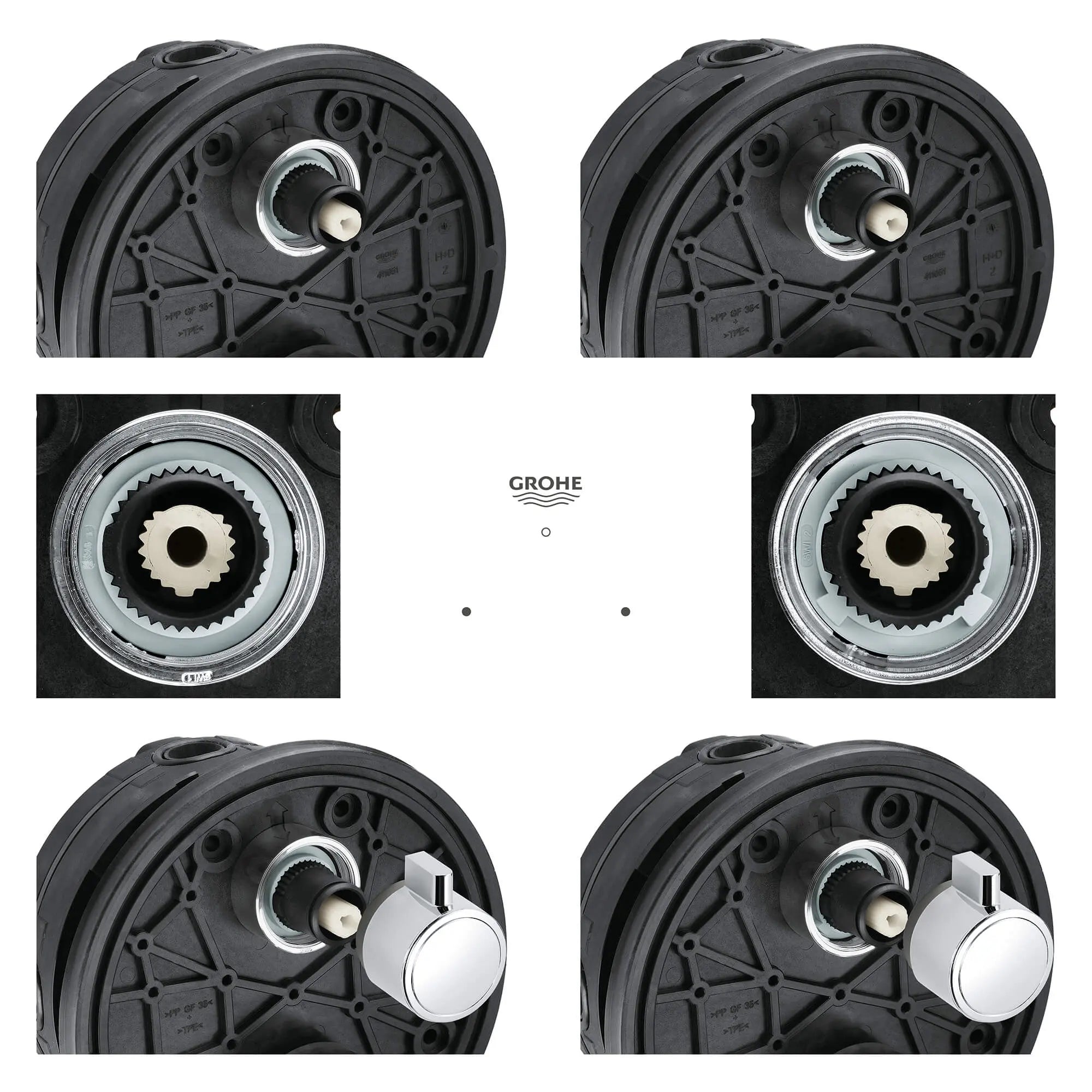 Bague de butée Aquadimmer en option pour deux sorties partagées // CHROME STARLIGHT GROHE // 530_14060000-aquadimmer-stop-ring-for-shared-function-enviro-1_0_CDNwebp.webp