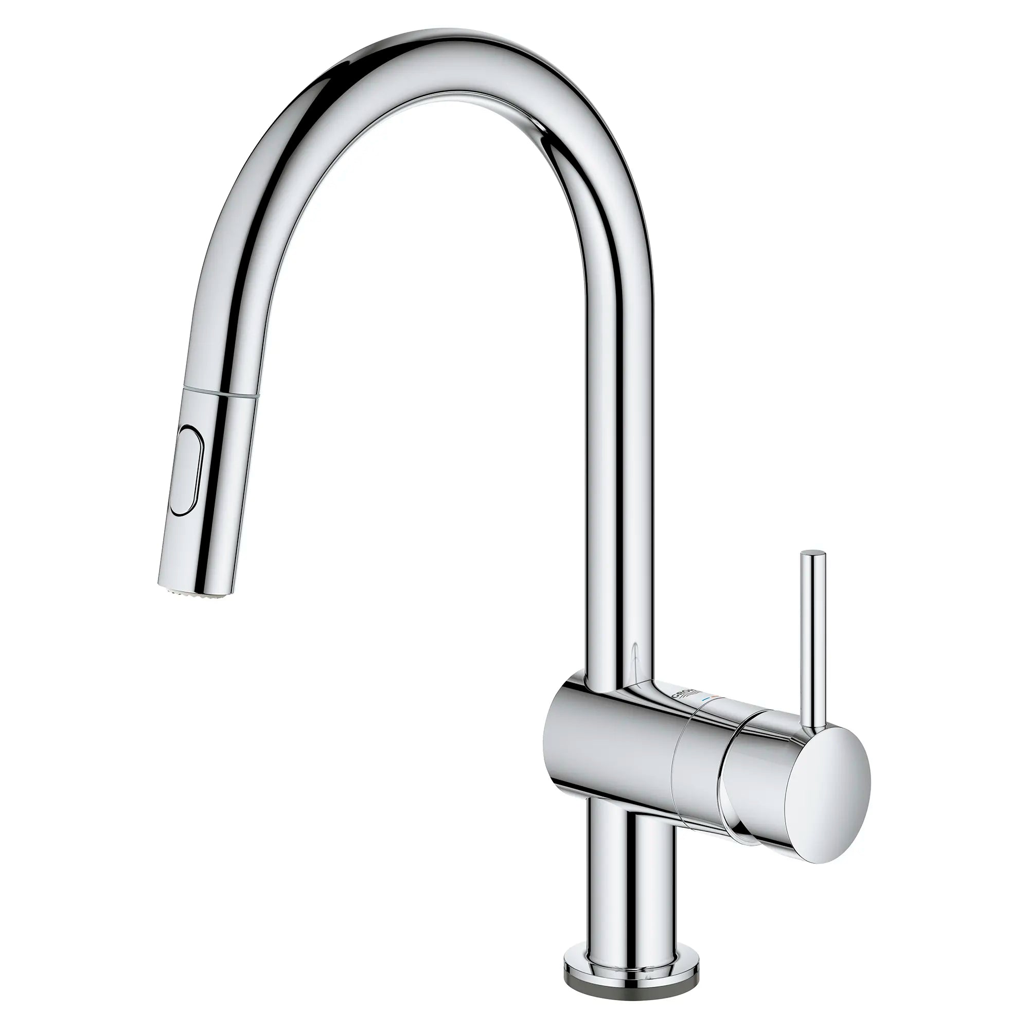 Robinet tactile à douchette rétractable double jet // CHROME STARLIGHT GROHE // 53590_31359002_1_0_CDNwebp.webp