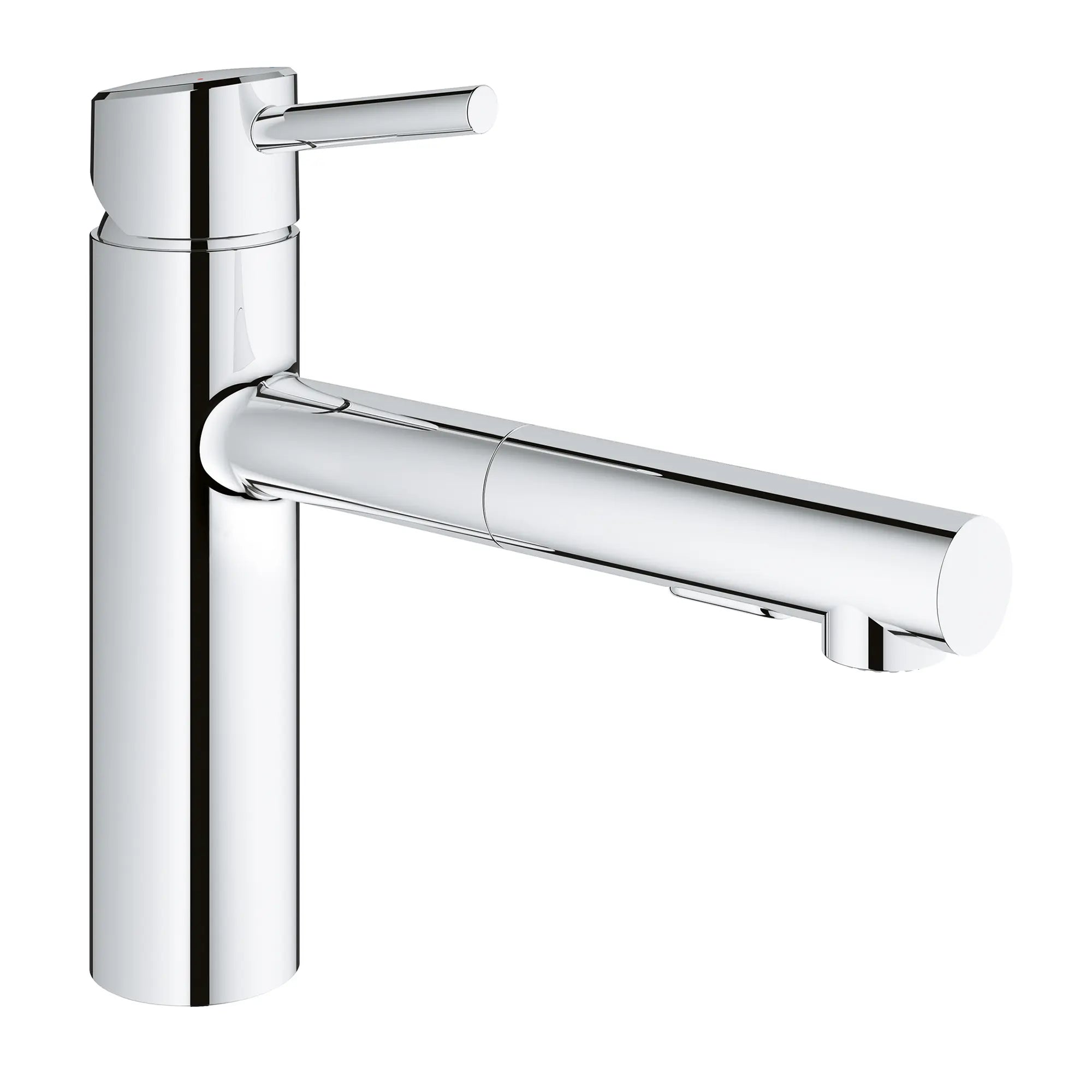 Robinet de cuisine rétractable à poignée simple et double jet 5,7 L/min (1,5 gpm) // CHROME STARLIGHT GROHE // 53600_31453001_0_CDNwebp.webp