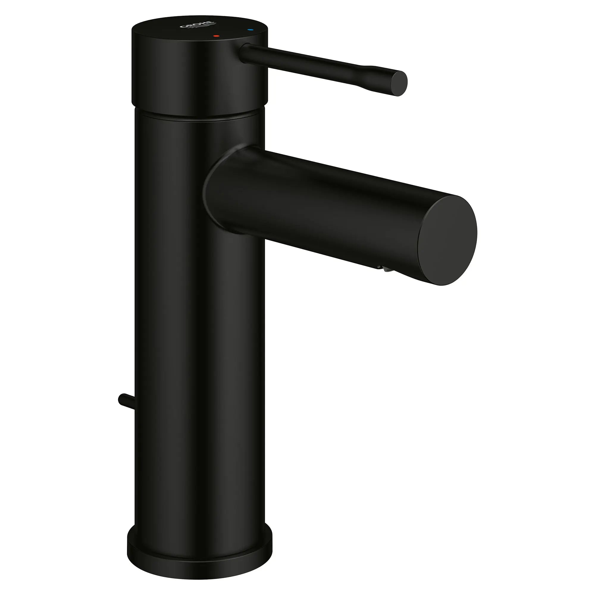 Robinet monotrou pour salle de bain, à poignée simple, taille P, 4,5 L/min (1,2 gpm) // NOIR MAT // 53745_322162431_0_CDNwebp.webp