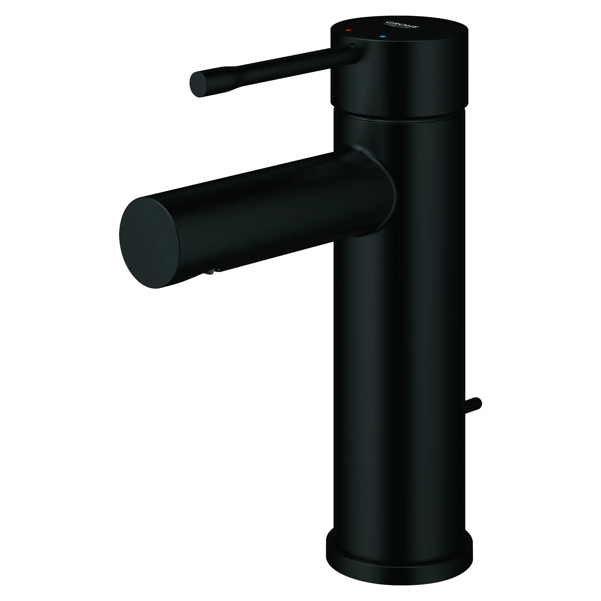 Robinet monotrou pour salle de bain, à poignée simple, taille P, 4,5 L/min (1,2 gpm) // NOIR MAT // 53751_322162431_3_0_CDNwebp.webp