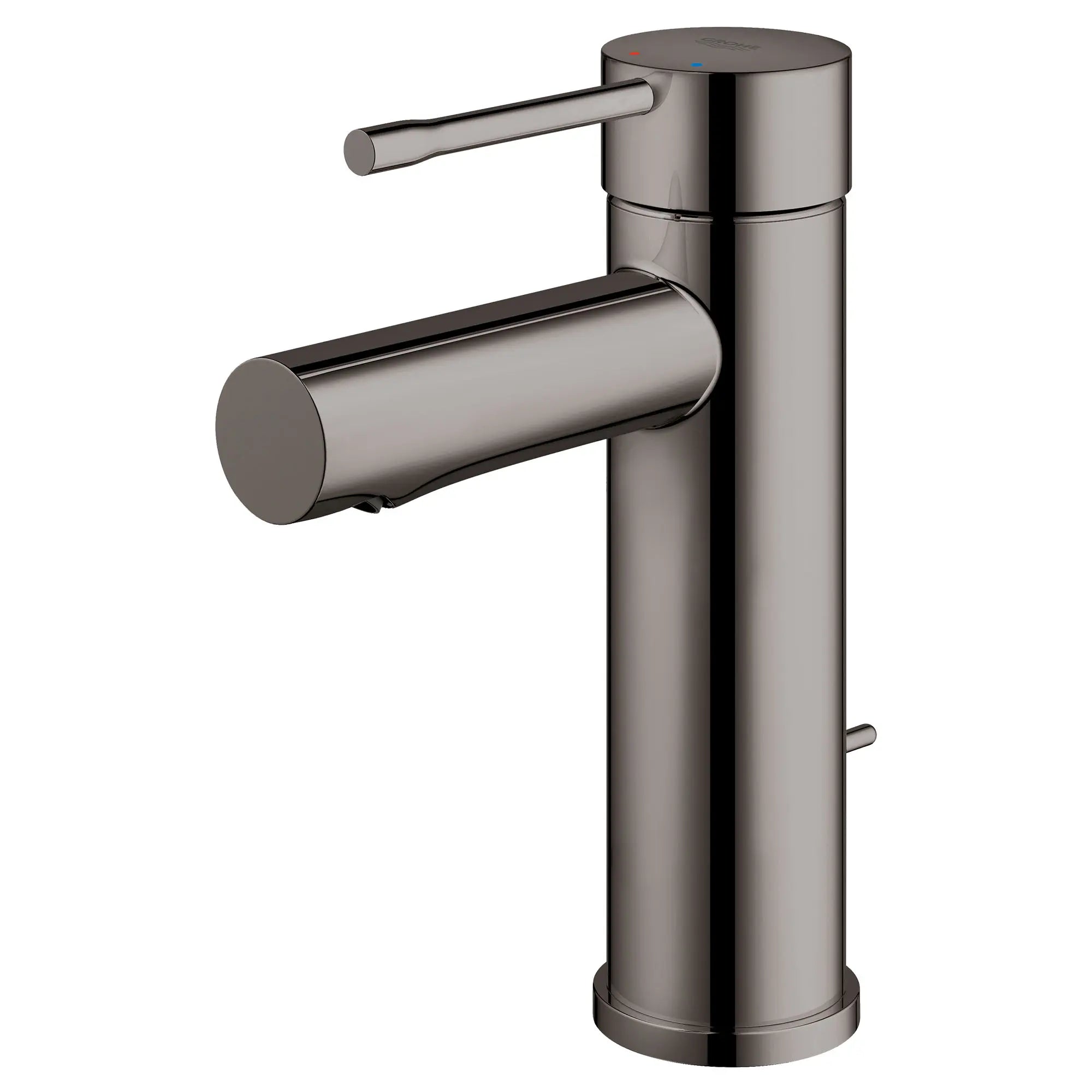 Robinet monotrou pour salle de bain, à poignée simple, taille P, 4,5 L/min (1,2 gpm) // GRAPHITE DUR // 53756_32216A0A_1_0_CDNwebp.webp