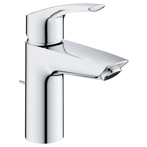 ROBINET DE SALLE DE BAINS MONOTROU À POIGNÉE UNIQUE DE PETITE TAILLE, 4,5 L/MIN (1,2 GPM) - Chrome StarLight GROHE