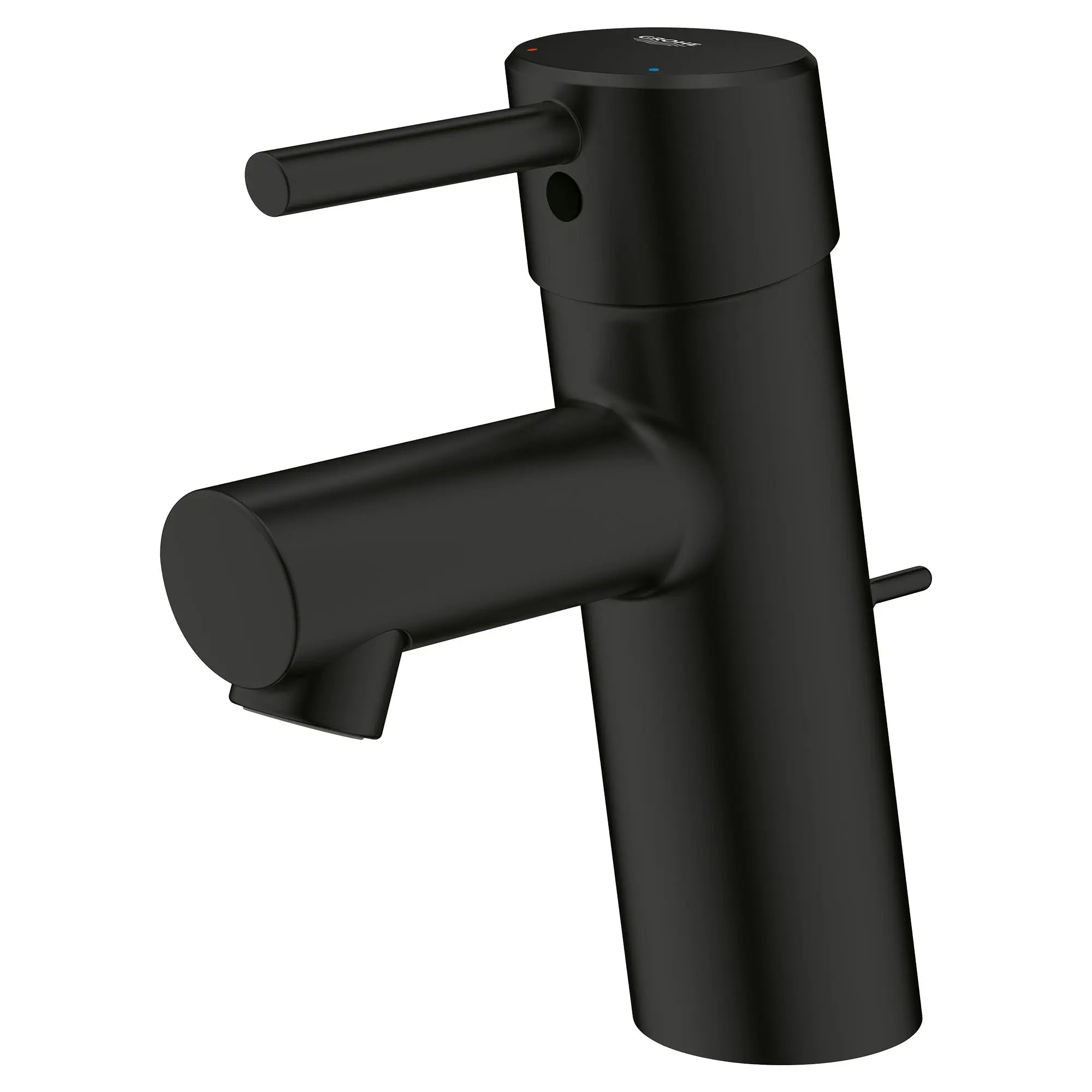 Robinet monotrou à poignée simple pour salle de bain, taille P, 4,5 L/min (1,2 gpm) // NOIR MAT // 54154_342702431_3_0_CDNwebp.webp