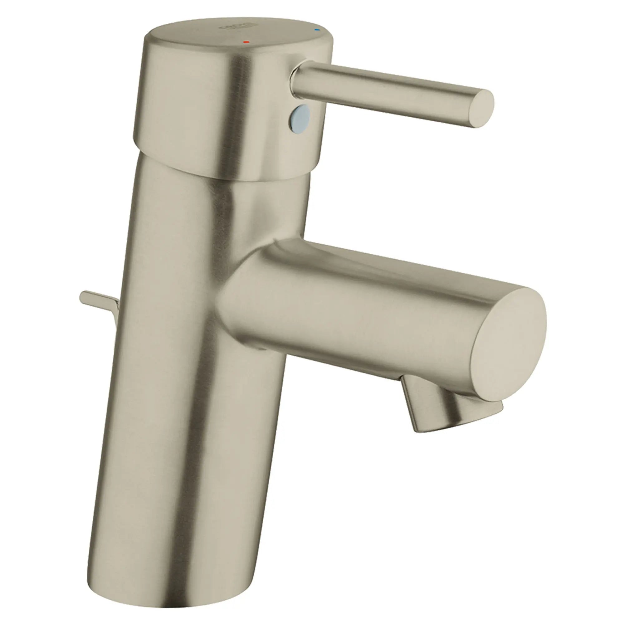 Robinet monotrou à poignée simple pour salle de bain, taille P, 4,5 L/min (1,2 gpm) // NICKEL BROSSÉ INFINITYFINISH // 54156_34270ENA_0_CDNwebp.webp