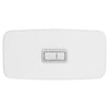 [39659000] Dual Flush Tank Cover - Alpine White