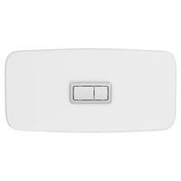[39659000] Dual Flush Tank Cover - Alpine White