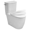 [39675000] Two-piece Right height Elongated Toilet with seat, Left-Hand Trip Lever - Alpine White