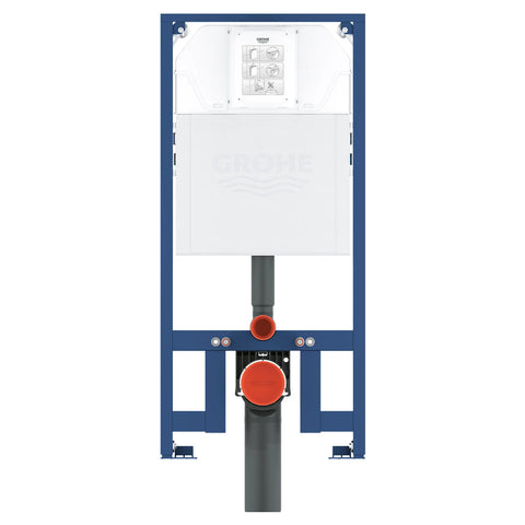 Système sanitaire mince encastré de 2 x 4 po et réservoir pour toilette - Sans fini