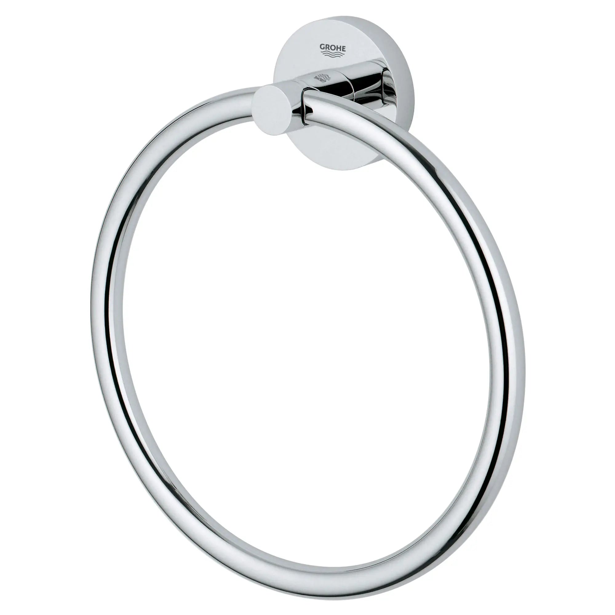 Essentials Anneau porte-serviette // CHROME STARLIGHT GROHE // 55110_40365001_1_0_CDNwebp.webp