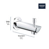 [13287001] Diverter Tub Spout - GROHE StarLight Chrome