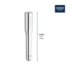 [26466000] Stick Hand Shower - 1 Spray, 1.75 GPM (6.6 L/min) - GROHE StarLight Chrome