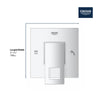 [29218001] 2-Way Diverter Trim - GROHE StarLight Chrome