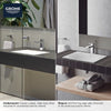 [39660000] Under Counter 21" Bathroom Sink - Alpine White
