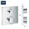 [24110000] Single Function 2-Handle Thermostatic Valve Trim - GROHE StarLight Chrome