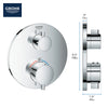[24133000] Dual Function 2-Handle Thermostatic Valve Trim - GROHE StarLight Chrome