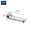 [13381001] Tub Spout - GROHE StarLight Chrome