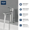 [2382400A] Single Hole Single-Handle XS-Size Bathroom Faucet, 1.2 GPM (4.5 L/min) - GROHE StarLight Chrome