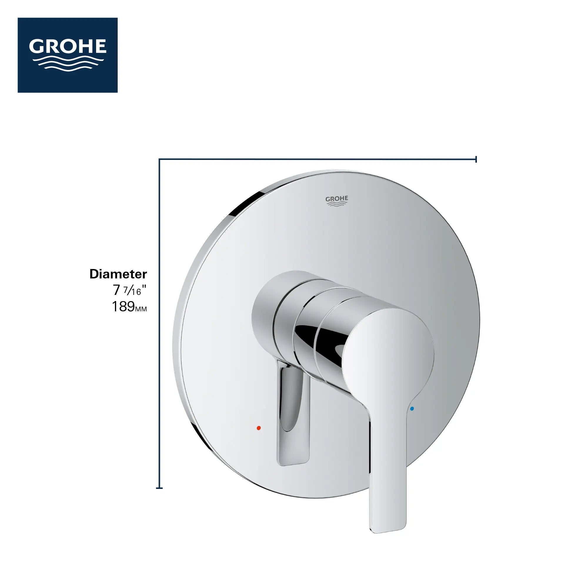 Lineare Garniture d’obturateur régulateur de pression // CHROME STARLIGHT GROHE // 68997_2019_GROHE_Lineare_29167001_Infographic_0_CDNwebp.webp