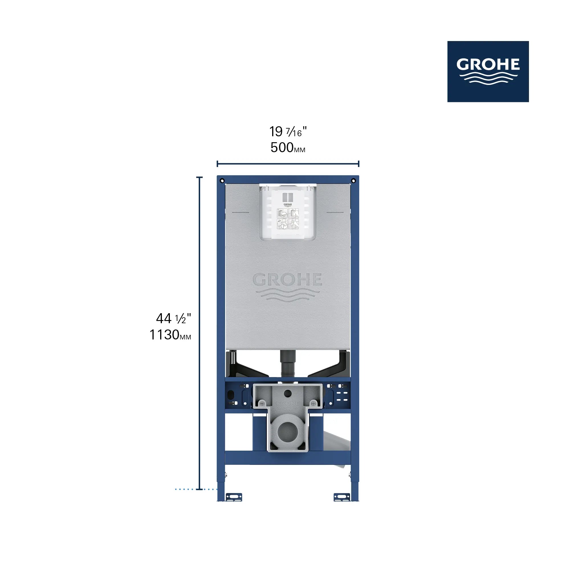 Système sanitaire SLX encastré de 2 x 6 po et réservoir pour toilette // SANS FINI // 69063_GROHE_Rapid_SLX_39602000_Info_2_0_CDNwebp.webp