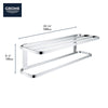 [41066000] Towel Rack - GROHE StarLight Chrome