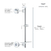 [26602000] Rainshower 24" Shower Rail - GROHE StarLight Chrome