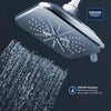 [26797000] Shower Head, 6-1/2" - 3 Sprays, 1.75 GPM (6.6 L/min) - GROHE StarLight Chrome