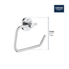 [40689001] Paper Holder - GROHE StarLight Chrome