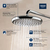 [26715000] 250 Rain Shower Head, 9 7?8" - 1 Spray, 1.75 GPM (6.6 L/min) - GROHE StarLight Chrome
