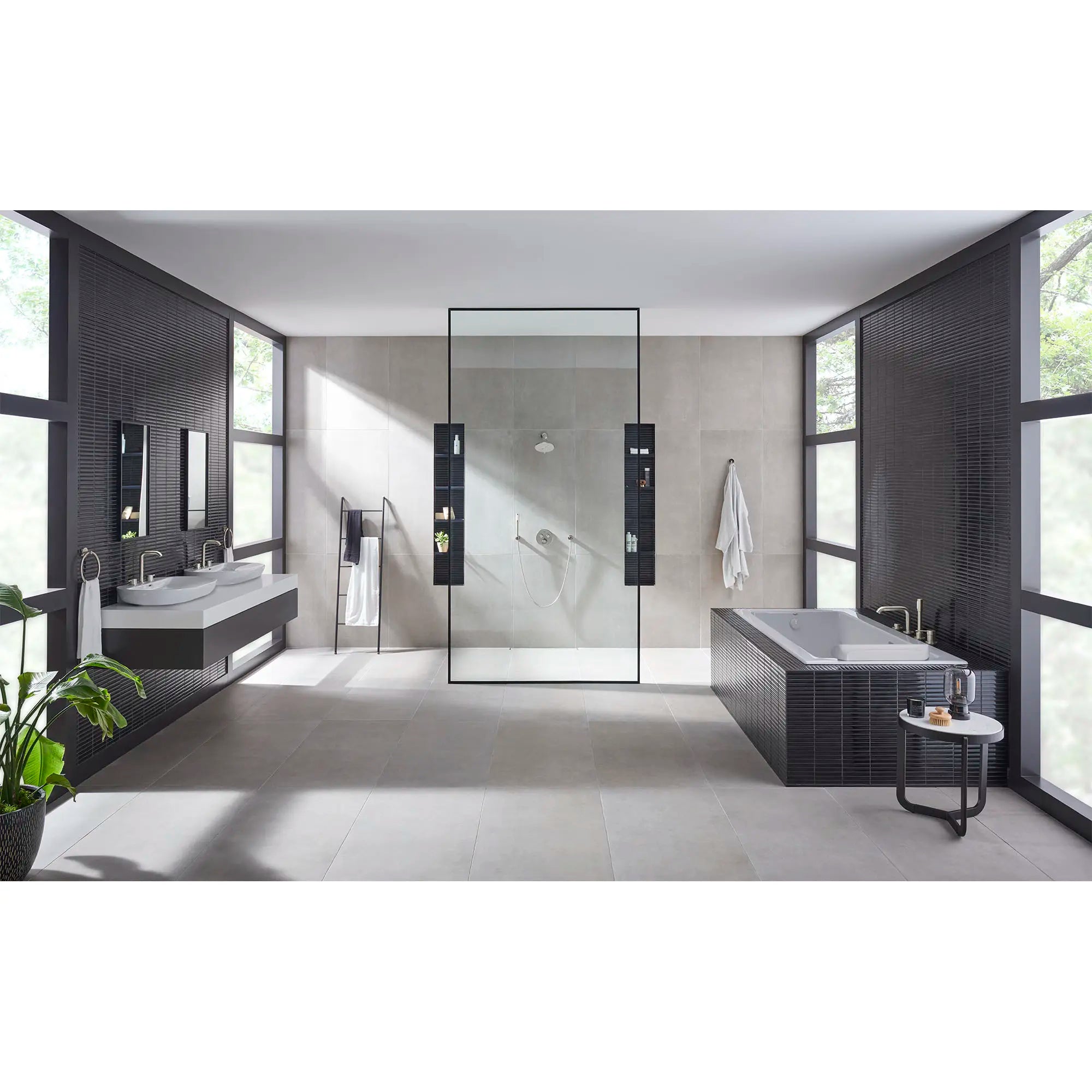 Pomme de douche de  6-½ po - 3 jets, 1,75 gpm // NICKEL BROSSÉ INFINITYFINISH // 69700_B-20297ENA_39668000_40365EN1_29137EN0_26789EN0_27412EN0_19578GNA_D12015328.415_CDNwebp.webp