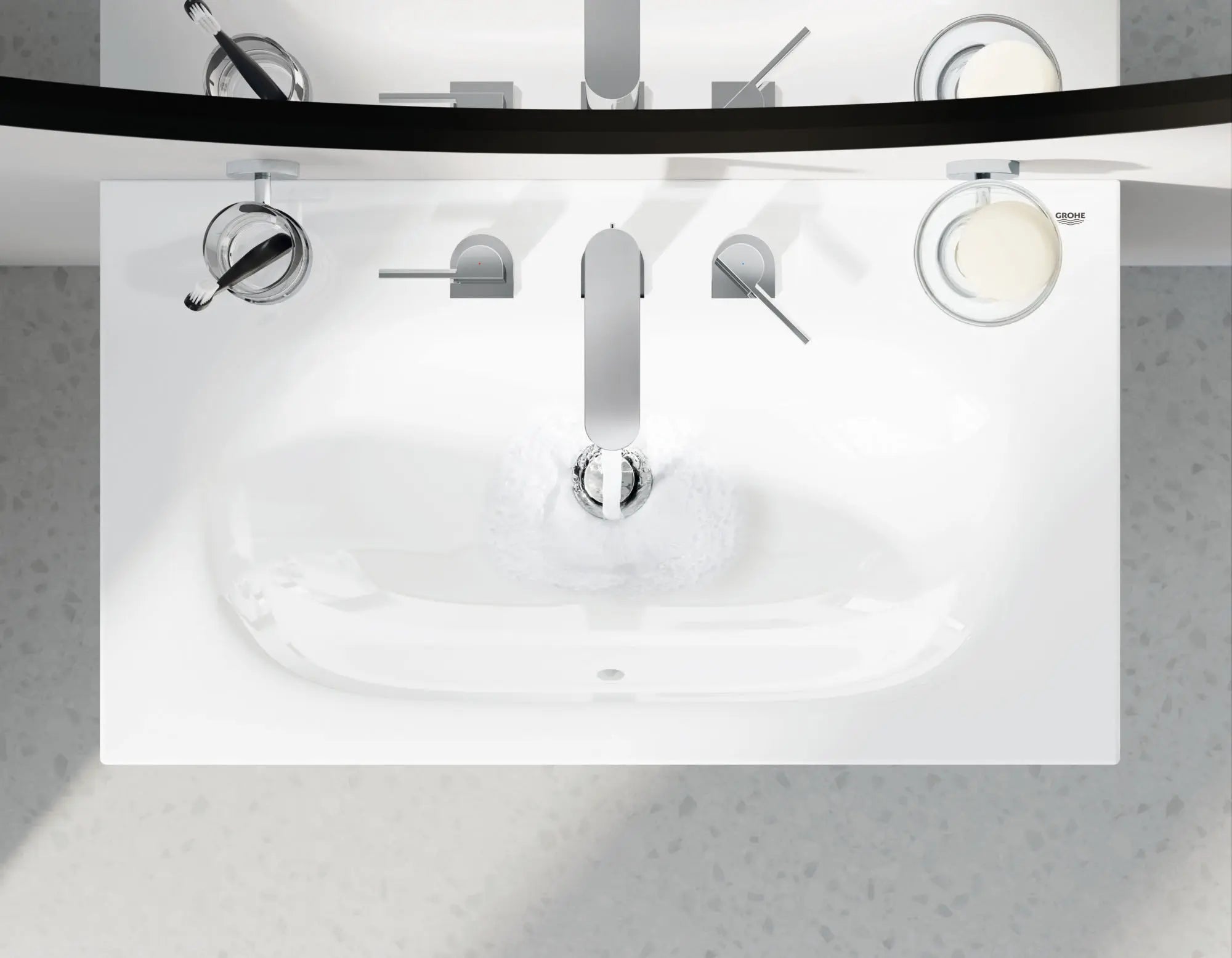Plus Robinet de salle de bains à deux poignées espacées de 8 po, taille G, 4,5 L/min (1,2 gpm) // CHROME STARLIGHT GROHE // 69711_B-20302003_1_CDNwebp.webp