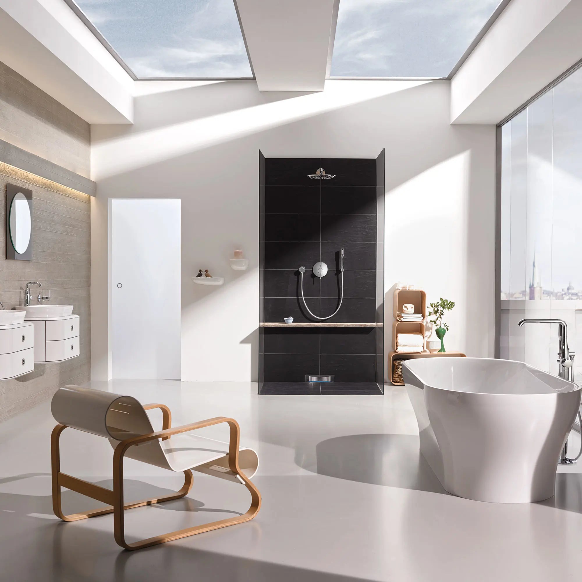 Porte-serviettes // CHROME STARLIGHT GROHE // 70163_B-23491000_23592000_40365000_26465000_CDNwebp.webp